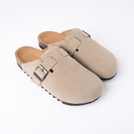 Men's Casual Sandals. Birkenstok Boston Suede Unisex Sandals