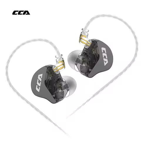 CCA CRA ear-hanging wired high fidelity headphones monitor headphones noise elimination sports game 