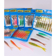 ZMAN ALTERNATIVE "AQUAMAN" STREAKZ 2.75" SP SOFT PLASTIC 10X STRONG LASTING FISHING LURE #