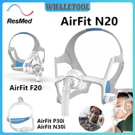 Original Resmed AirFit N20 P30i N30i F20 Sleep Breathing Nasal Mask Face Mouth Nose Comfortable Sile