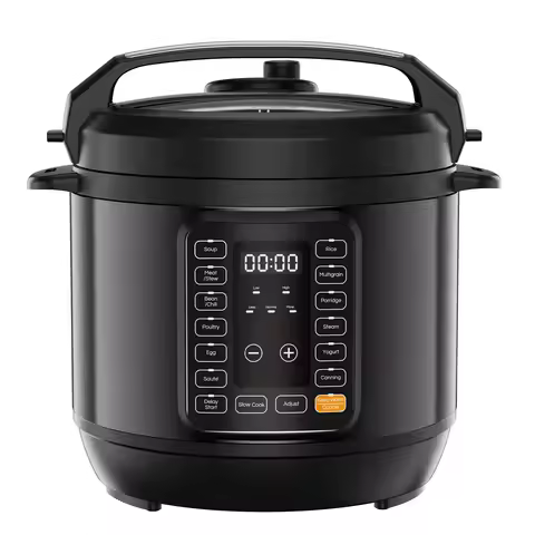 JHK 16-in-1 Electric Pressure Cooker 6-8QT Multi Cooker 12 Preset Ceramic Pot Slow Cook Rice Steamer
