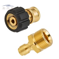 High Pressure Washer Adapter Set Quick Connect Kits for Snow Foam  M22 to 1/4inch Quick Connect, 500