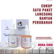 VIOSKIN SERUM Wajah berjerawat paling ampuh dan cepat bpom acnes  halal , glowing bpom orginal obat 