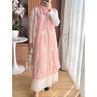 CHERYL VEST FLOWER EMBROIDERY