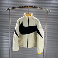 Nike Jacket 耐克大鈎子雙面穿羊羔毛外套男女同款情侶裝