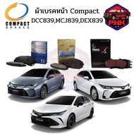 [แท้ ส่งไว]  ผ้าเบรค Compact ผ้าเบรค เบรคหน้า Toyota Corolla Altis 1.6 G 1.8 GR SPORT 2019-ON Altis 