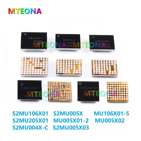 5Pcs S2MU005X MU005X01-2 MU005X02 S2MU005X03 S2MU004X-C S2MU106X01 MU106X01-5 S2MU205X01 Power IC Fo