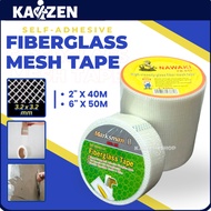 Tape Jaring Fiberglass Self Adhesive / Self Adhesive Fiberglass Mesh Tape