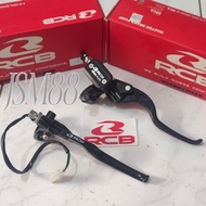 1Set Left Clutch Brake Handle RCB E2 + Right Brake Master RCB E2 Oval 14mm & E3 Box 14mm / Master Br