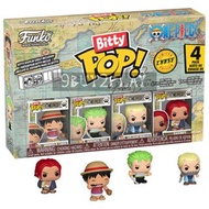 「新貨預訂」 Funko pop Bitty Pop One Piece Monkey D Luffy Roronoa Zoro Axe Hand Morgan Nami Arlong Nojiko 