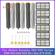 Filters Main Side Brushes for iRobot Roomba 800 900 Series 805 864 871 891 960 961 964 980 Vacuum Cleaner Replacement Spare Parts