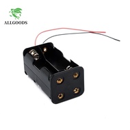 ALLGOODS AA Battery Holder Double-deck Holder Case Case Box 6V Plastic Durable Battery Storage