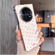 Cute colorful heart polka dot phone case For OPPO Find N5 Cover oppo n5 case Electroplating frame