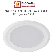 Philips 4" Recessed LED 9W Downlight Cool Daylight 6500k (Essyn 44083) 6/12 pcs (Lampu Siling)
