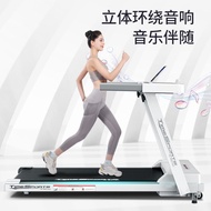 Treadmill Family Foldable Flat Walking Machine Mute Small Indoor Walking Machine Multifunctional Fitness Equipment