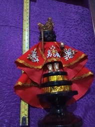 8.5 inches Black Wooden Sr. Sto. Niño Sto.Nino de Cebu Mahal nga Senior Viva Pit Senyor Ninyo