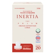 Inertia The Prism Organic Cotton Sanitary Pad | Wing Type | Large | 20 Pads | Sensitive Skin / Stron
