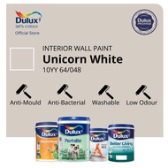 Dulux Wall/Door/Wood Paint - Unicorn White (10YY 64/048) (Ambiance All/Pentalite/Wash &amp; Wear/Better Living)