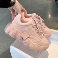 GPT Summer Breathable Mesh Daddy Shoes Female Feet Fat Small White Sports Ins