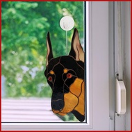 Puppy Memorial Sun Catcher 2D Acrylic Dog Themed Wall Sun Catcher Garden Decor Ornament Stained Hand
