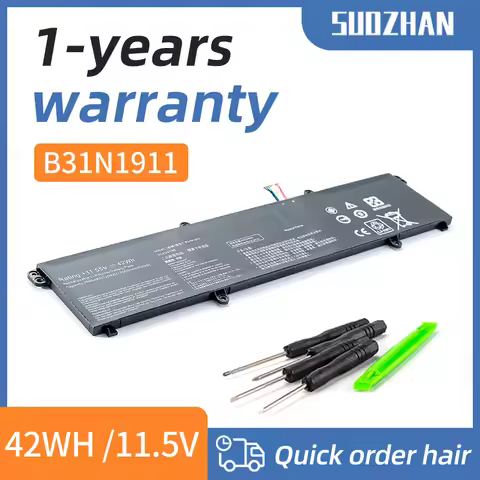 SUOZHAN B31N1911 11.55V 42WH Battery For ASUS VivoBook Flip 14 TM420IA TP470EA M413DA M413DA-EK162T