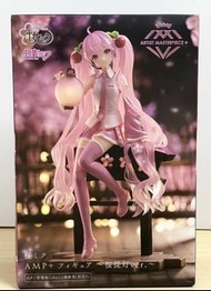 FuRyu初音未來櫻提燈 AMP 初音figure 櫻花未來 景品手辦