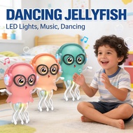 Mainan Sotong Menari LED Light Music Octopus Toys Kak Naga Magic Dancing Jellyfish Gift Viral24 Robo