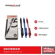 Snowman V5 0.7 mm Ballpoint Pen Ballpoint Pen/ Ballpoint Pen/