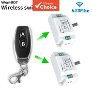 RF 433MHz remote control switch, lamp switch modification, wireless switch