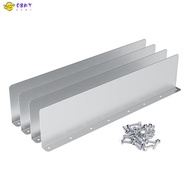 4Pcs Rainwater Valley Gutter Splash Guard For Shingle Roofs Corner