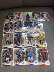Topps chrome足球卡