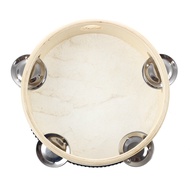 [DIP Store] Exclusive5X 6 inch Musical Tambourine Tamborine Drum Round Percussion Gift for KTV Party