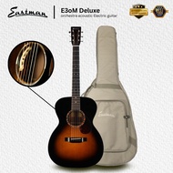 Eastman E3OM Deluxe Sunburst Orchestra Acoustic Electric Guitar