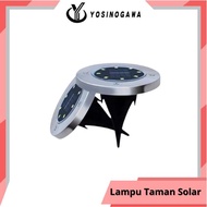 Lampu Dekorasi Taman Energi Solar Tenaga Surya / Lampu Tancap Portable 8 LED - YOSINOGAWA STORE