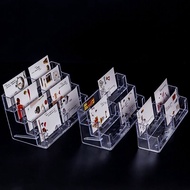 Transparent business card box, acrylic business card box, multi-layer business card box, six grid bu