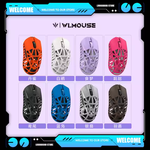 Wanling Wlmouse Beast X Mini Pro Mouse Lightweight Gaming Air Mouse Magnesium Alloy and Dual Mode Wi