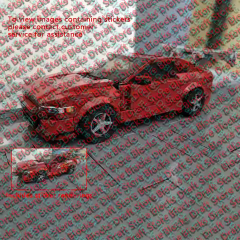 Furious Movies Model MOC Building Bricks 240SX Sports Car Modular Technology Gifts Holiday Assemble 