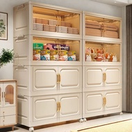 Lin Cabinet Foldable/Stackable Storage Box 35-90cm Multipurpose Foldable Storage Box Kitchen Double 