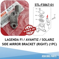 Yamaha Original Lagenda FI / Avantiz / Solariz Master Cylinder Bracket Tapak Side Mirror Kanan - 5TL