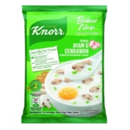 KNORR Bubur Nasi Perisa Ayam & Cendawan (3 Sachet x 32g) MURAH Expiry Date On May-July 2025