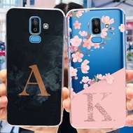 For Samsung Galaxy J8 2018 J810 J810F Cover Casing New  Letter Printting Case for Samsung J 8 2018 Soft Silicone Shell