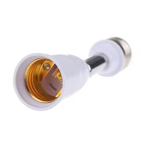 180 degree Rotation Tube LED Universal E27 to E27 Lengthened Lamp Base Flexible Lamp base Bulb Socke