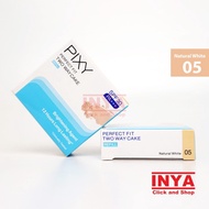 PIXY TWO CAKE PERFECT FIT REFILL 05 NATURAL WHITE 12.2gr - Bedak Padat