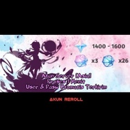 Akun Genshin Impact Reroll SIAP GACHA [ASIA] | AR 10, Login Username