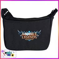Boys and girls sling bags, animated school Koran reading, mobile game, legs, mlbb squad geek fam kid