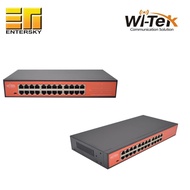 Witek WI-SG124D 24Port Gigabit Switch with VLAN