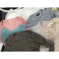 Menjual Secara Borong Bundle Knitwear/Vintage Pants/Turtleneck/Codrouy Shirt