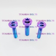 Pcx 150/160 Titanium Bolts GR5 Titanium Exhaust Bolts Original