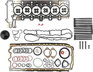 Kessocco 1set N54B30A Engine Overhaul Gasket Seals Kit & Head Bolts Set Compatible with BMW 1 2 3 4
