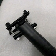 Seatpost carbon 31.8 aceofic black matte